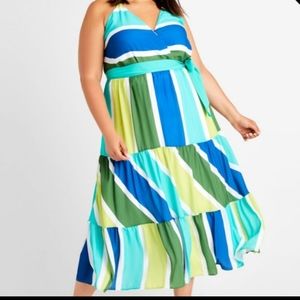 Striped Maxi Dress
